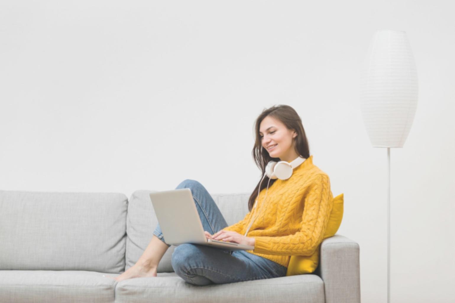 Financial planning workspace with budgeting tools and documents