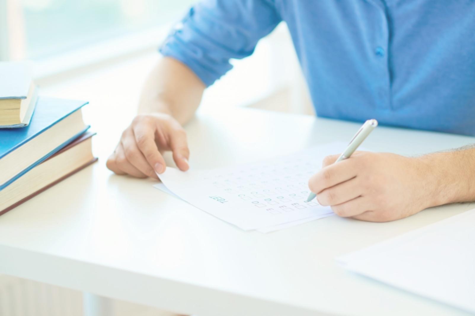 Financial planning workspace with notes and calculations